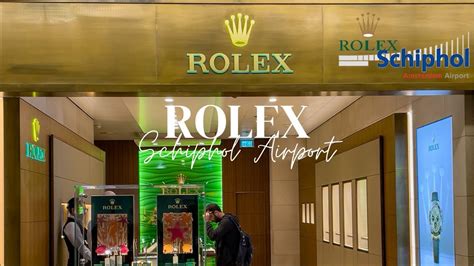 rolex store schiphol|Rolex watches.